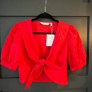 & Other Stories Linen Top | US Size 6 | EU Size 38 | New with tags